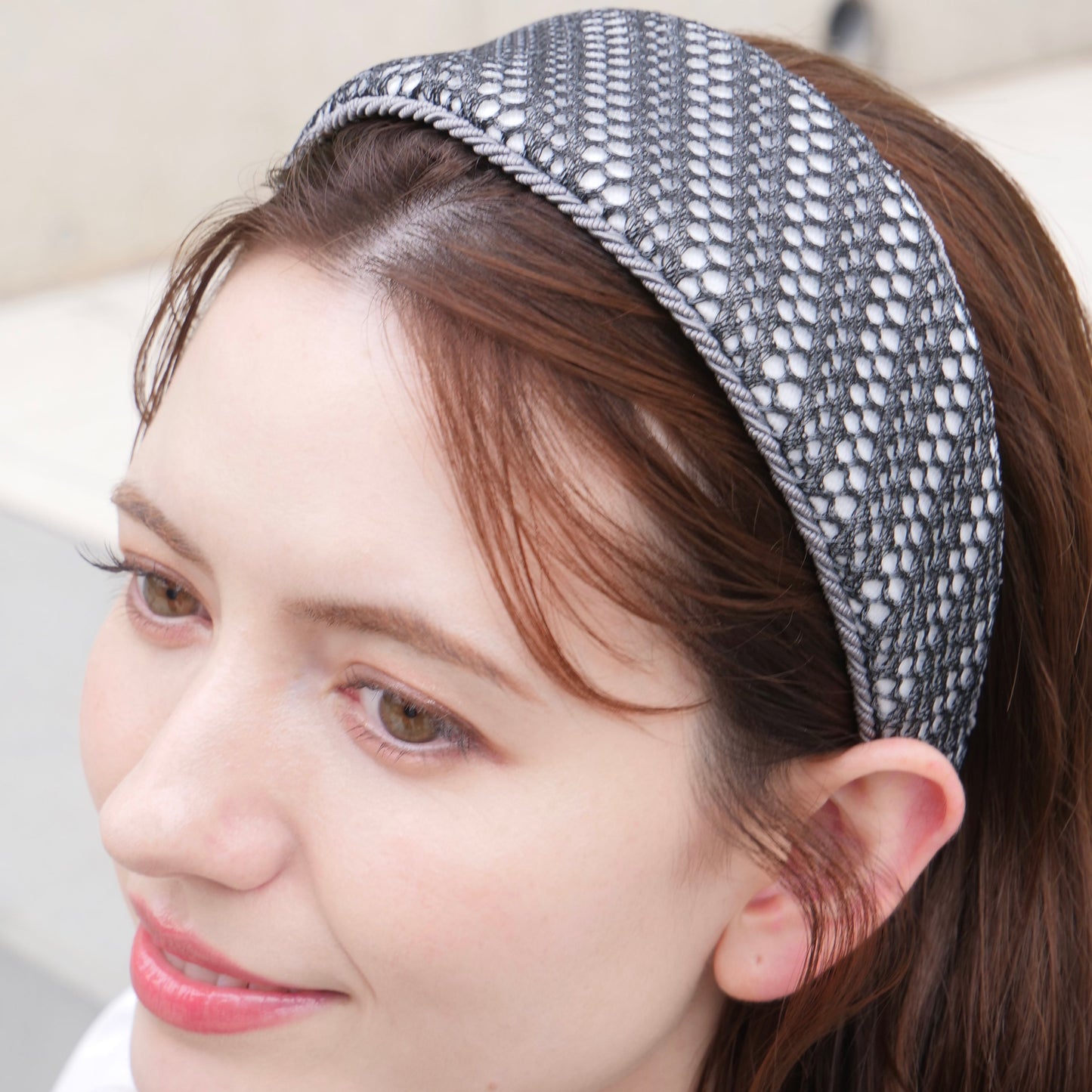 Alice Charcoal Gray Dots