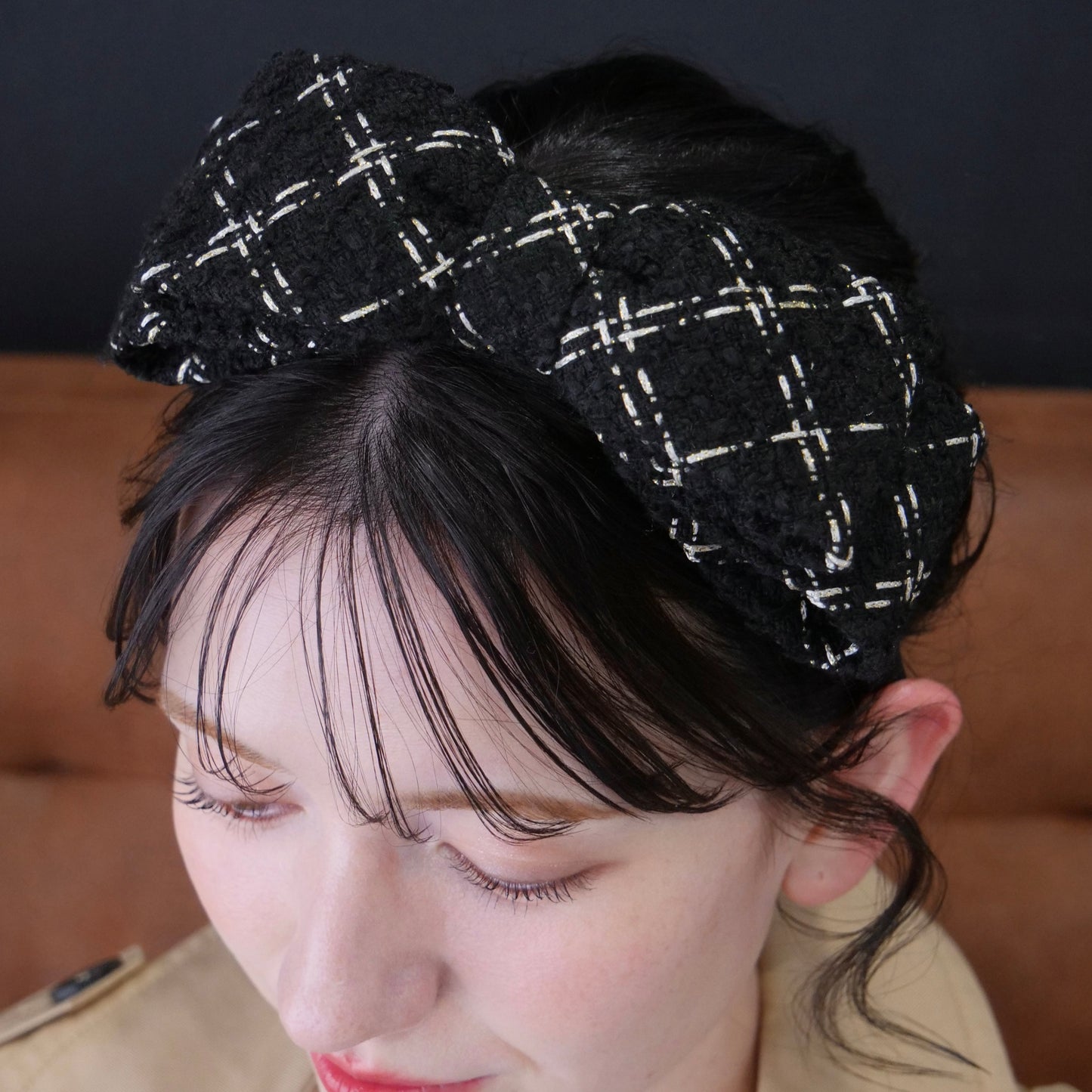 Alice & Audrey Champagne Black