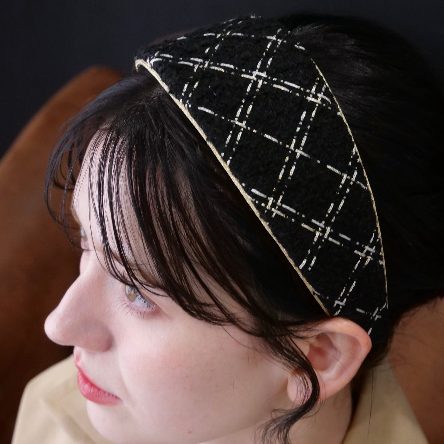 Alice & Audrey Champagne Black