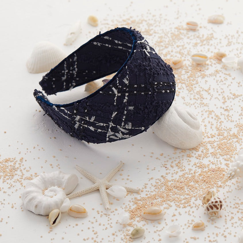 Alice Navy Couture Check