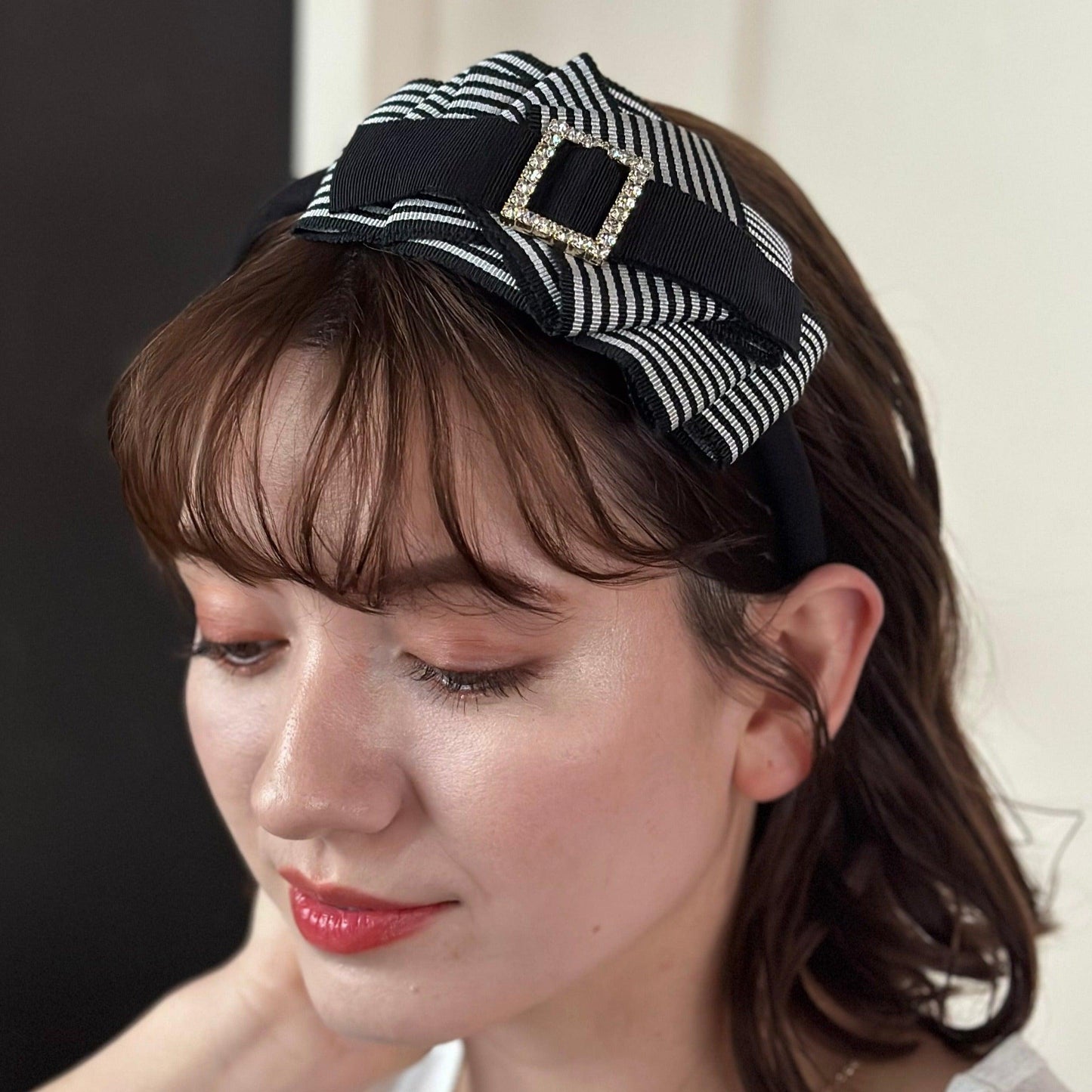 Emma Black Stripe