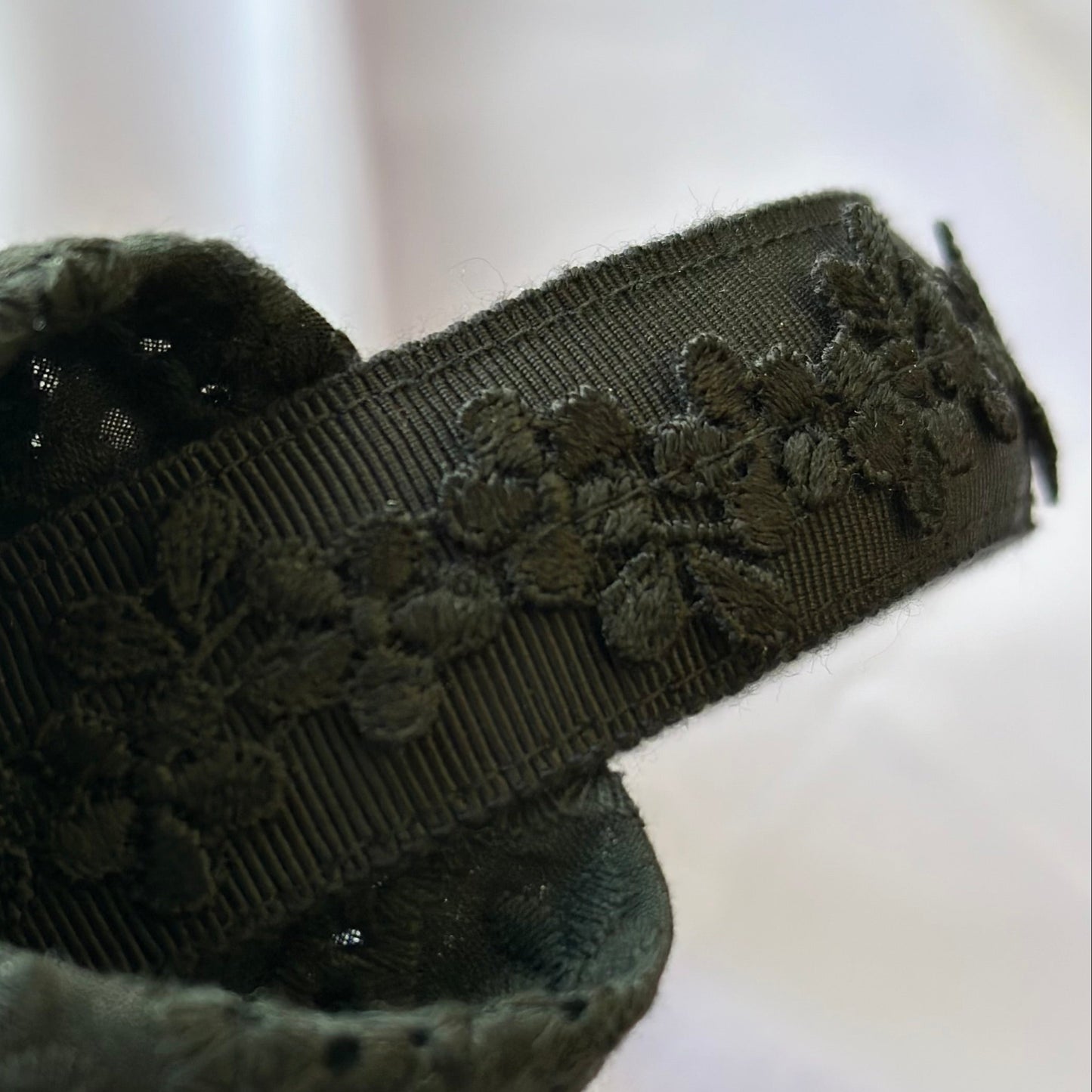 <7/4入荷予定>Milla Embroidery Black