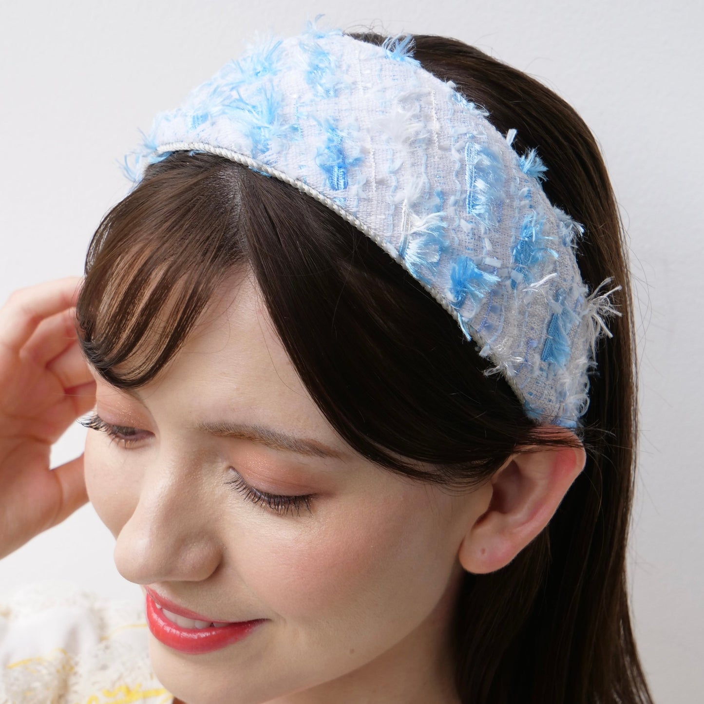 Alice Feather Blue & Pink