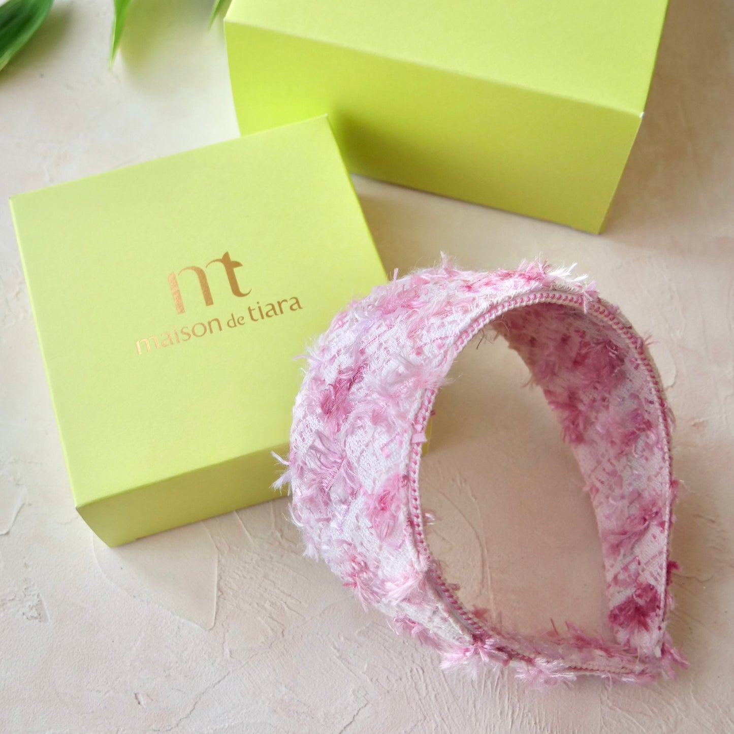 Alice Feather Blue & Pink