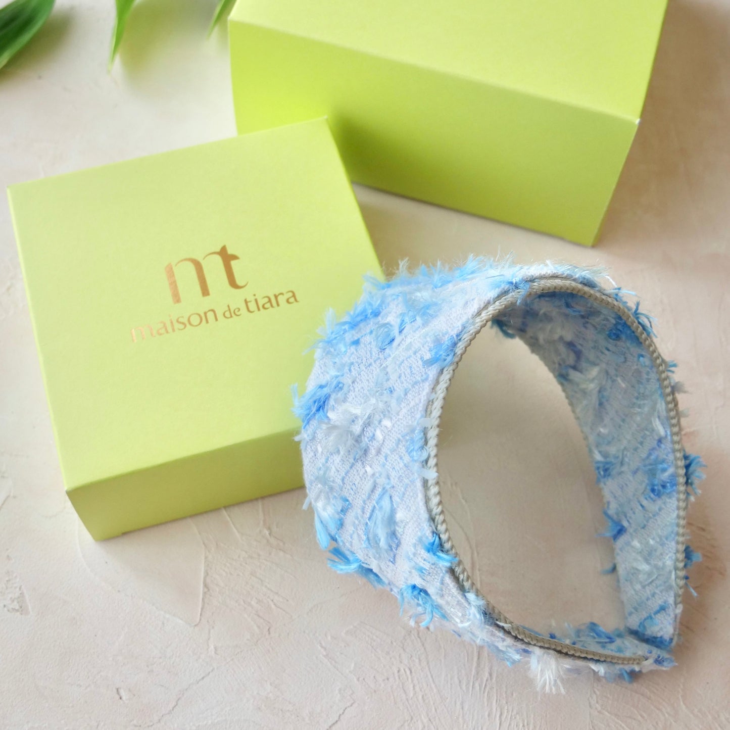 Alice Feather Blue & Pink