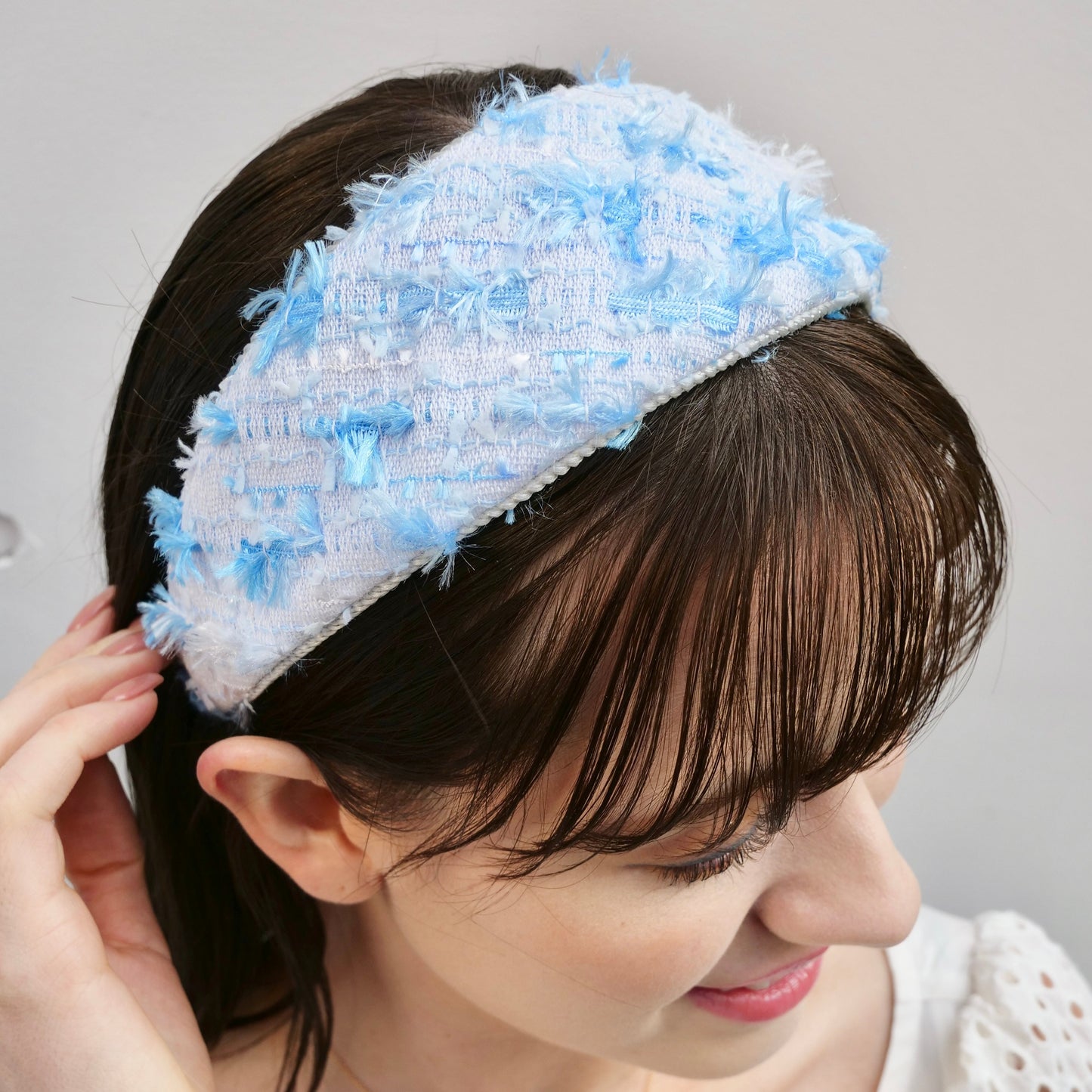 Alice Feather Blue & Pink