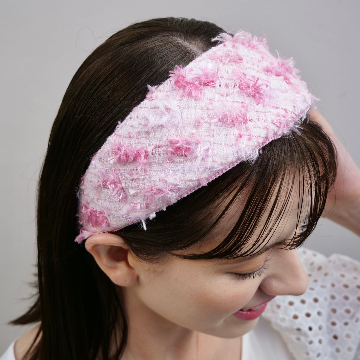 Alice Feather Blue & Pink