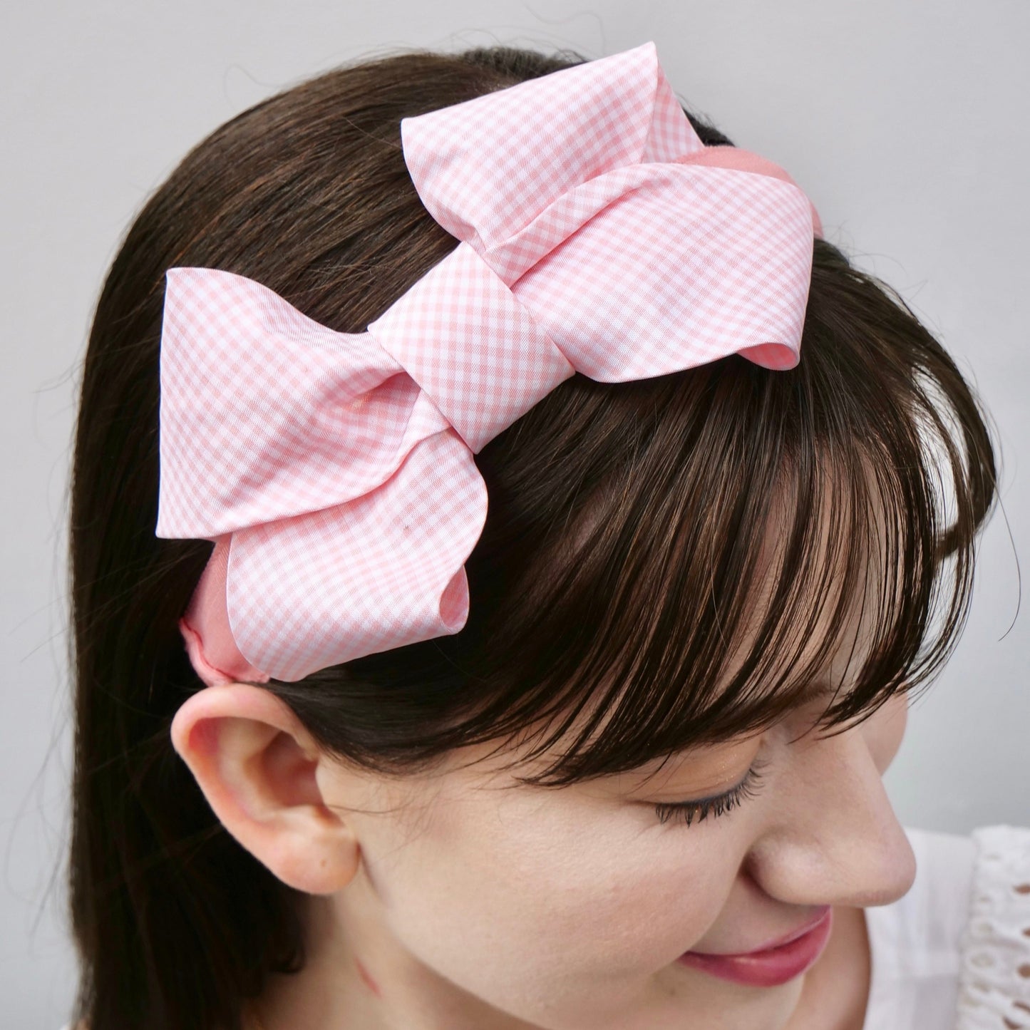 Milla Gingham Pink & Green