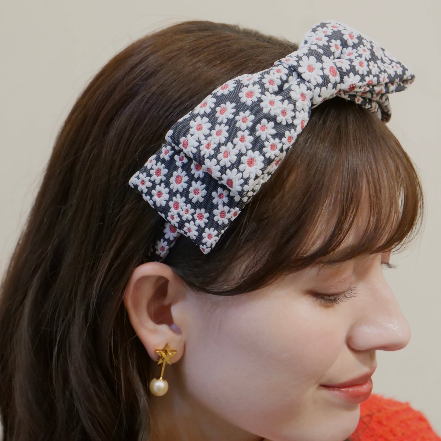 Alice & Audrey Jacquard Flower