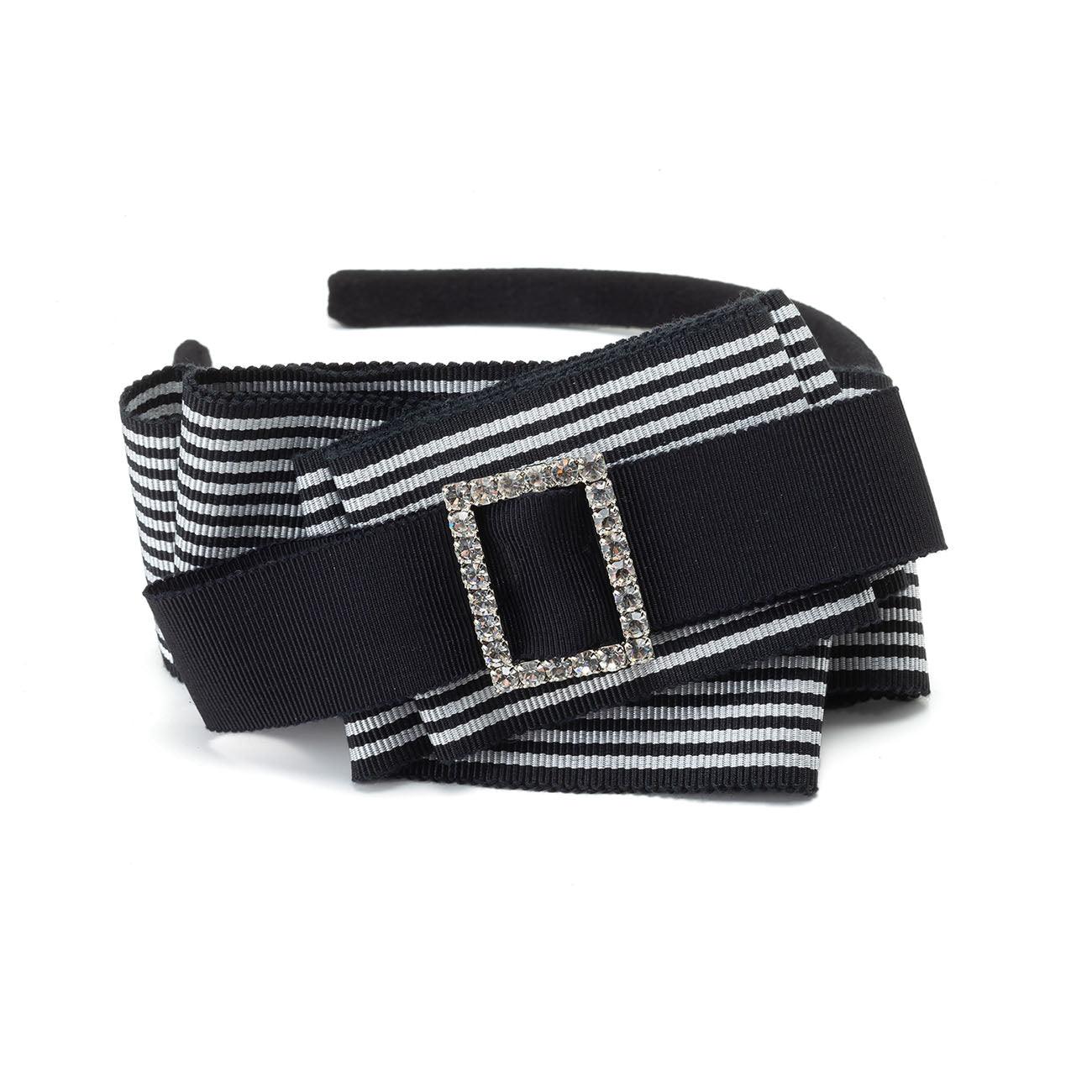 Emma Black Stripe