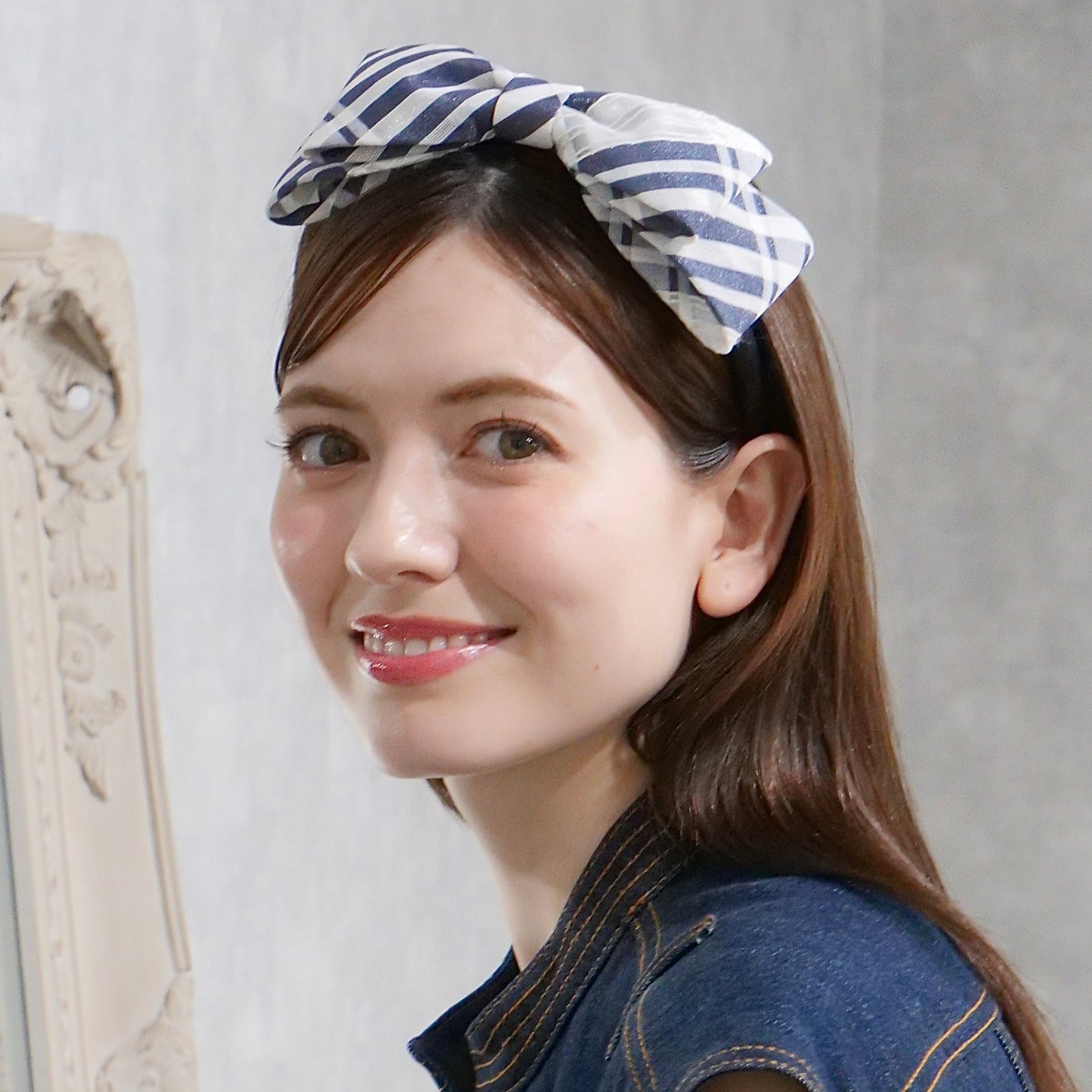 Audrey &  Milla Sheer Check