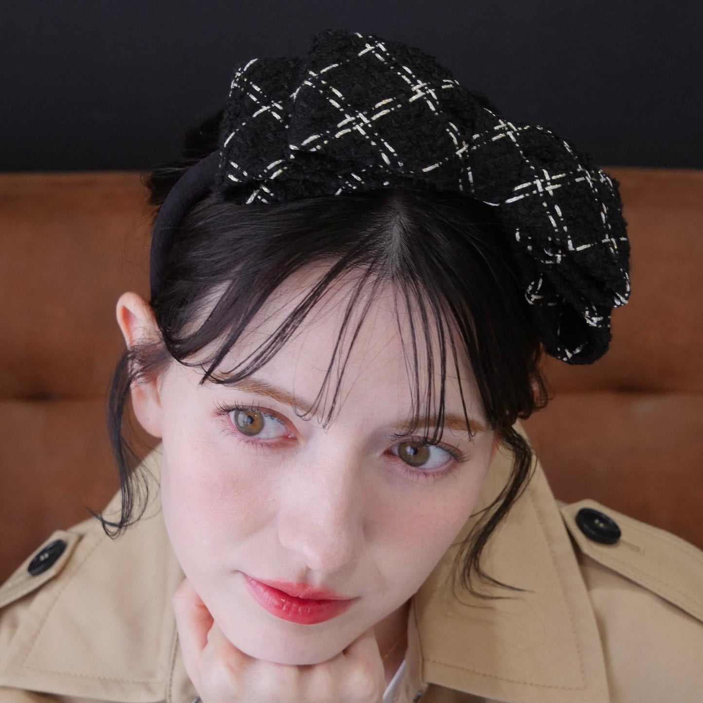 Alice & Audrey Champagne Black