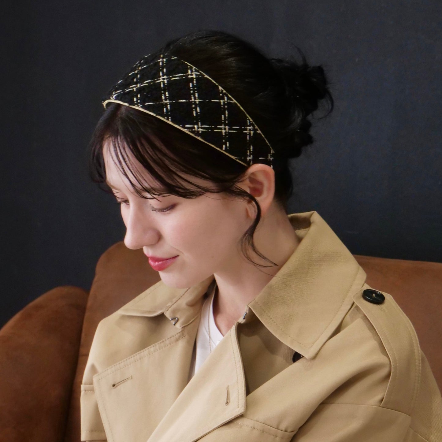 Alice & Audrey Champagne Black
