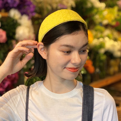 Alice & Audrey  Eyelet Embroidery<Yellow>