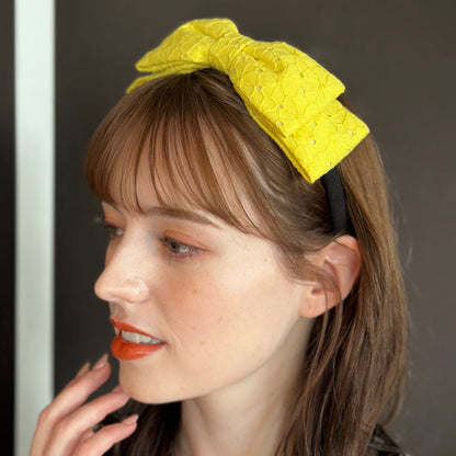 Alice & Audrey  Eyelet Embroidery<Yellow>