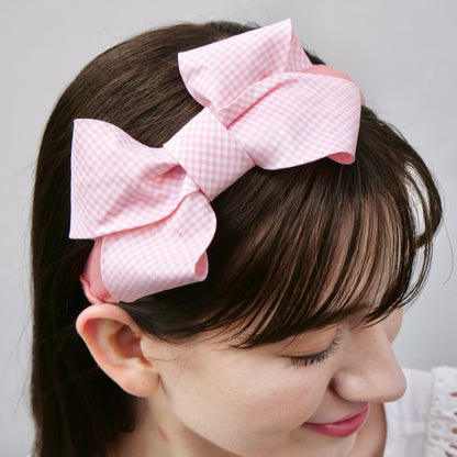 Milla Gingham Pink & Green