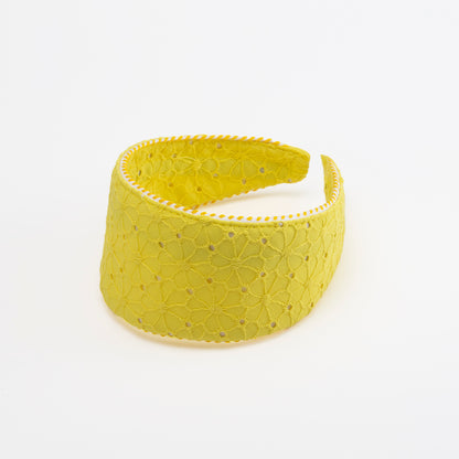 Alice & Audrey  Eyelet Embroidery<Yellow>