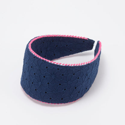Alice & Audrey Eyelet Embroidery<Navy>