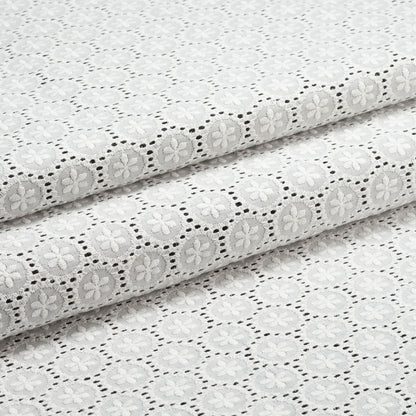 Alice Embroidery Black × White