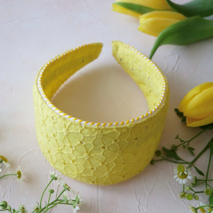 Alice & Audrey  Eyelet Embroidery<Yellow>